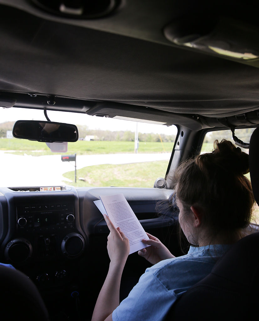 Ava Smith reads the first chapter of 'The Outsiders'